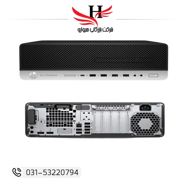 مینی کیس استوک MINI CASE HP G3 مدل Core i5 نسل 6 و رم 8GB و هارد 500HDD و VGA INTEL SHARED